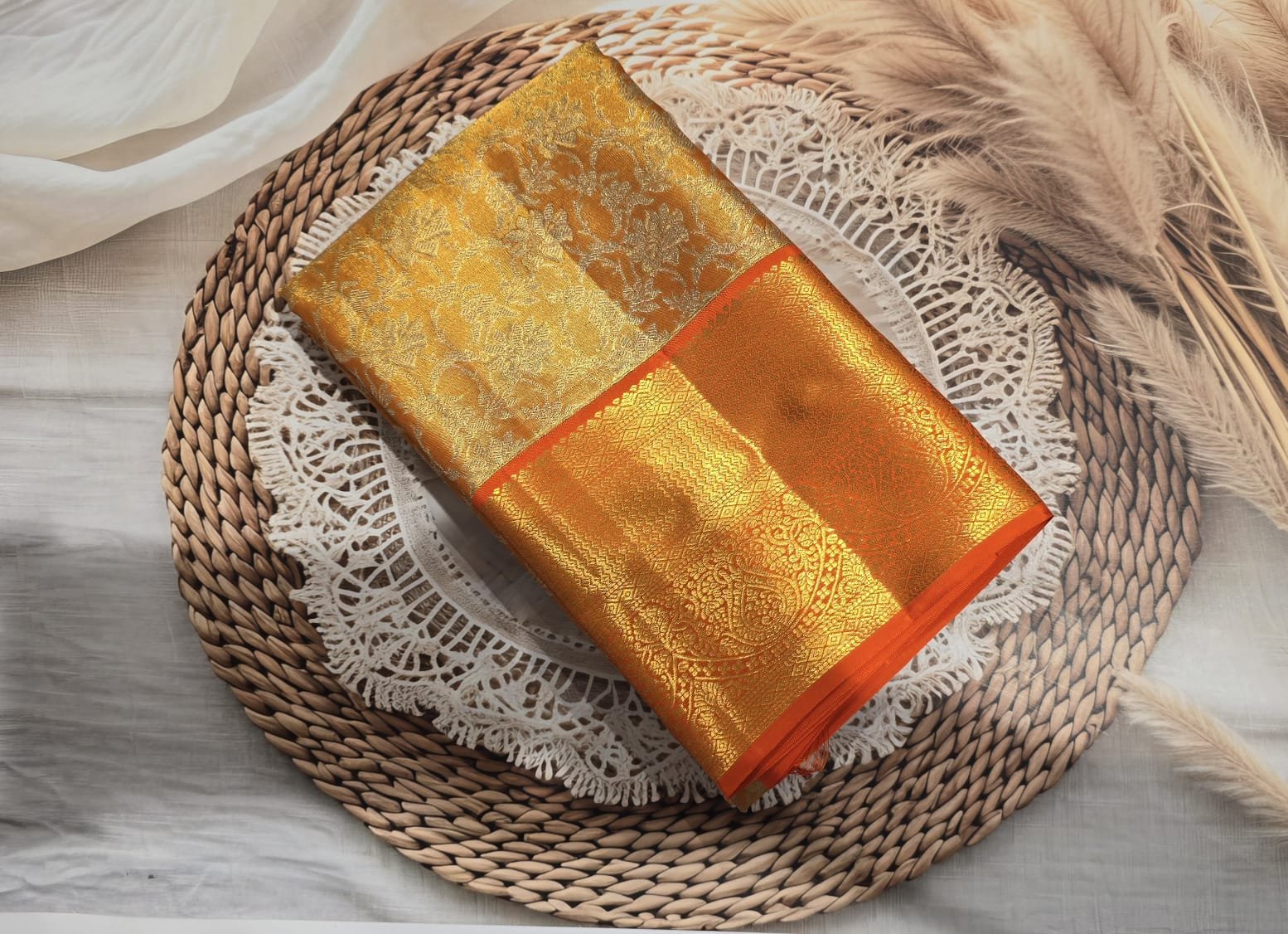 Pure Silk Tissue Kanjivaram