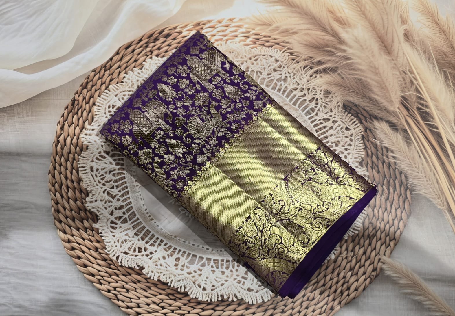 Pure Silk Shikargah Kanjivaram